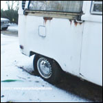 Hana Stuck in the Mud & Snow with the Bus, 1 of 2