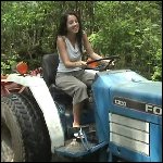 Aylalee Uses the Tractor to Get Scarlet Unstuck