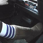Hana Driving Coronet in Uggs & Tall Socks