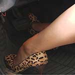 Brianna Cranks & Revs Monte Carlo in Leopard Print Pumps