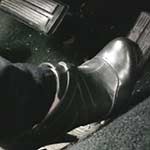 Kristen Cranks & Revs the Coronet in Ankle Boots