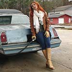 Vivian Ireene Pierce Gas Runs in Tan Leather Boots, 1 of 5