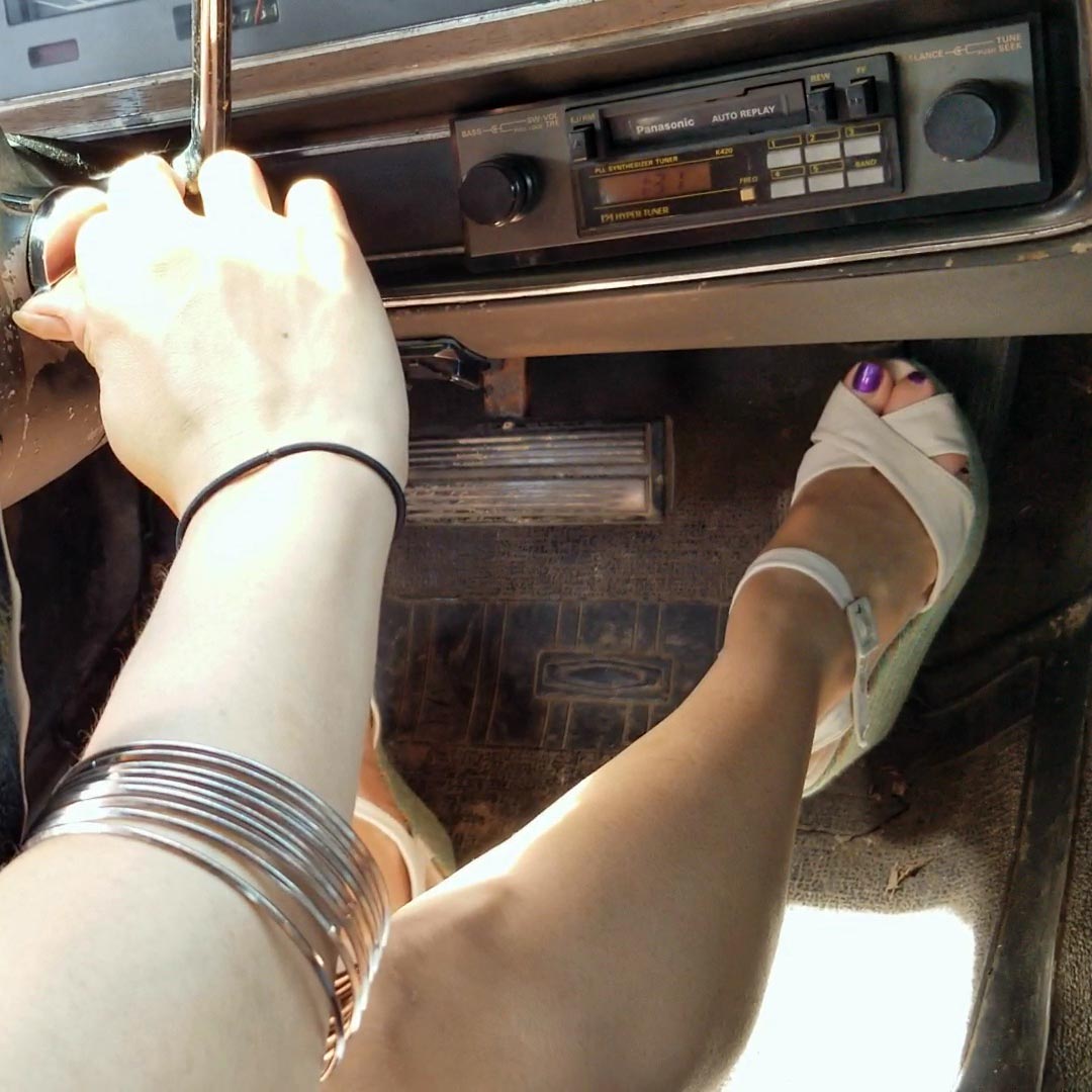 Jane & Karolina Crank & Drive the ’74 Dodge Coronet, 1 of 2