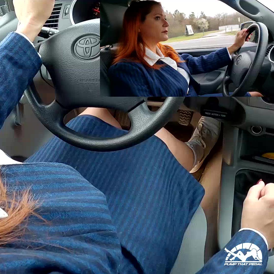 Vivian Driving the Tacoma in Keds, Custom 1404 Leftovers, 1 of 2