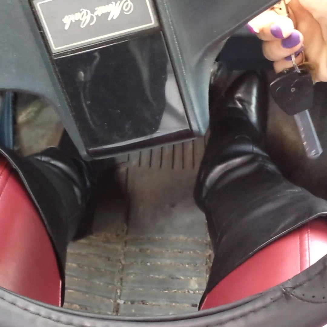 Rockell Starbux’s Car Won’t Start Nine West Leather Boots POV
