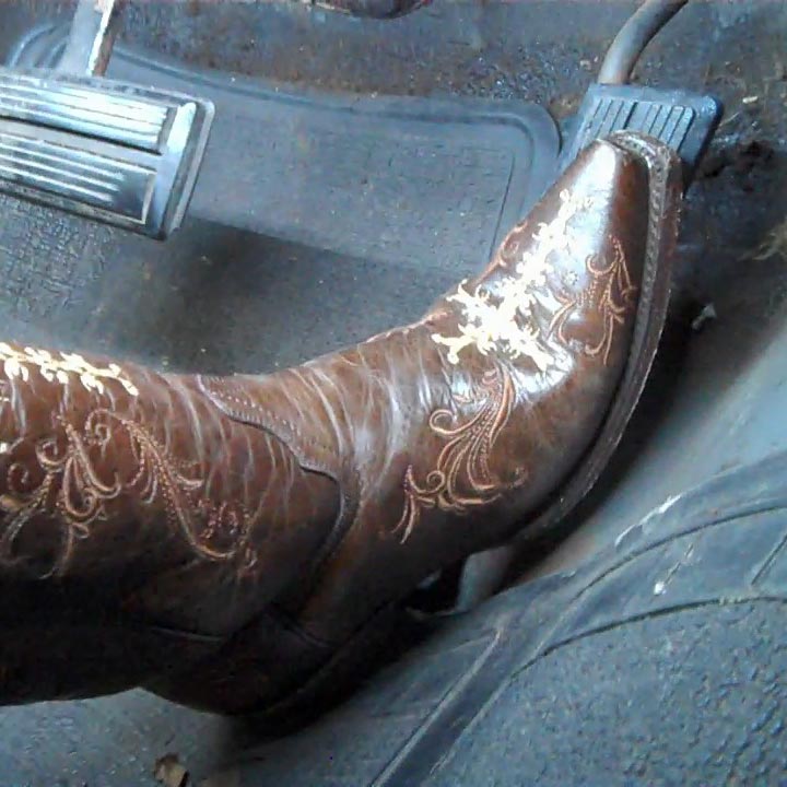 Damara Coronet Cranking & Driving Brown Cowgirl Boots, 2 of 2