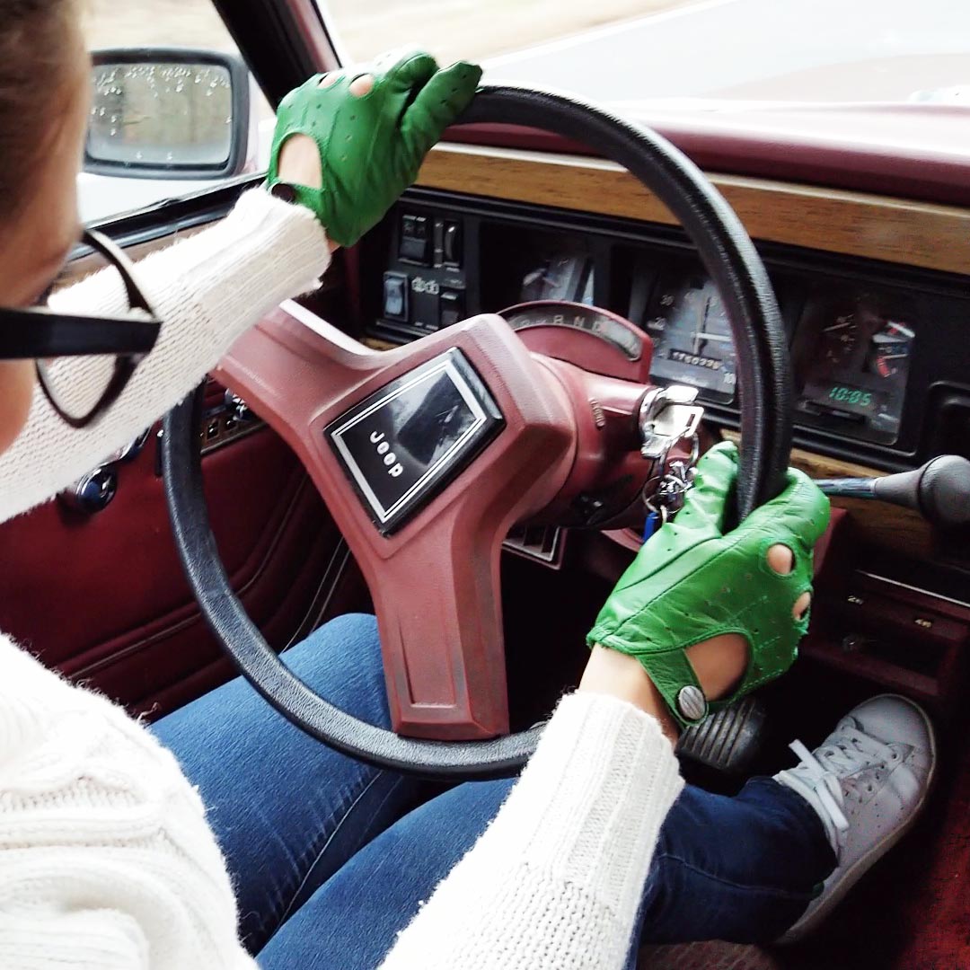Vivian Ireene Pierce White & Green Adidas Sneakers & Driving Gloves Tease (PiP)